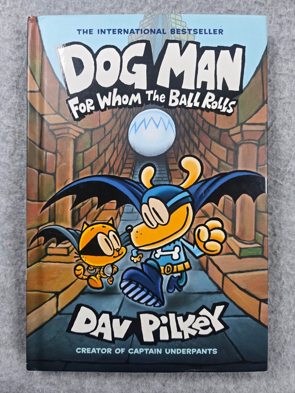 Dog Man For Whom The Ball Rolls Dav Pilkey Hardcover